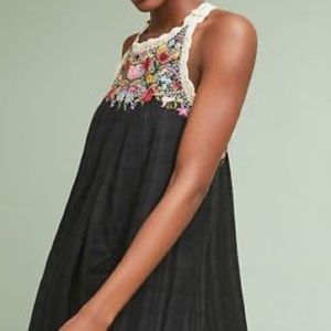 Anthropologie Mosley Embroidered Dress by Akemi+..